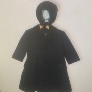 Classic Black Kids Coat
